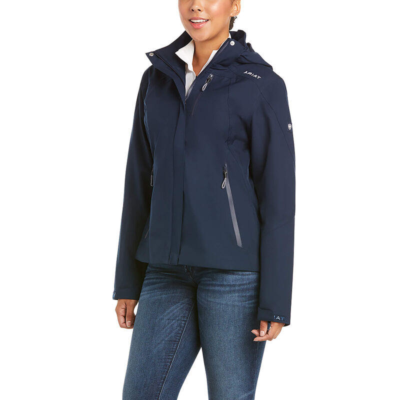 Chaqueta Ariat Coastal Waterproof Azul Marino Mujer - Chile 376-MLYZER